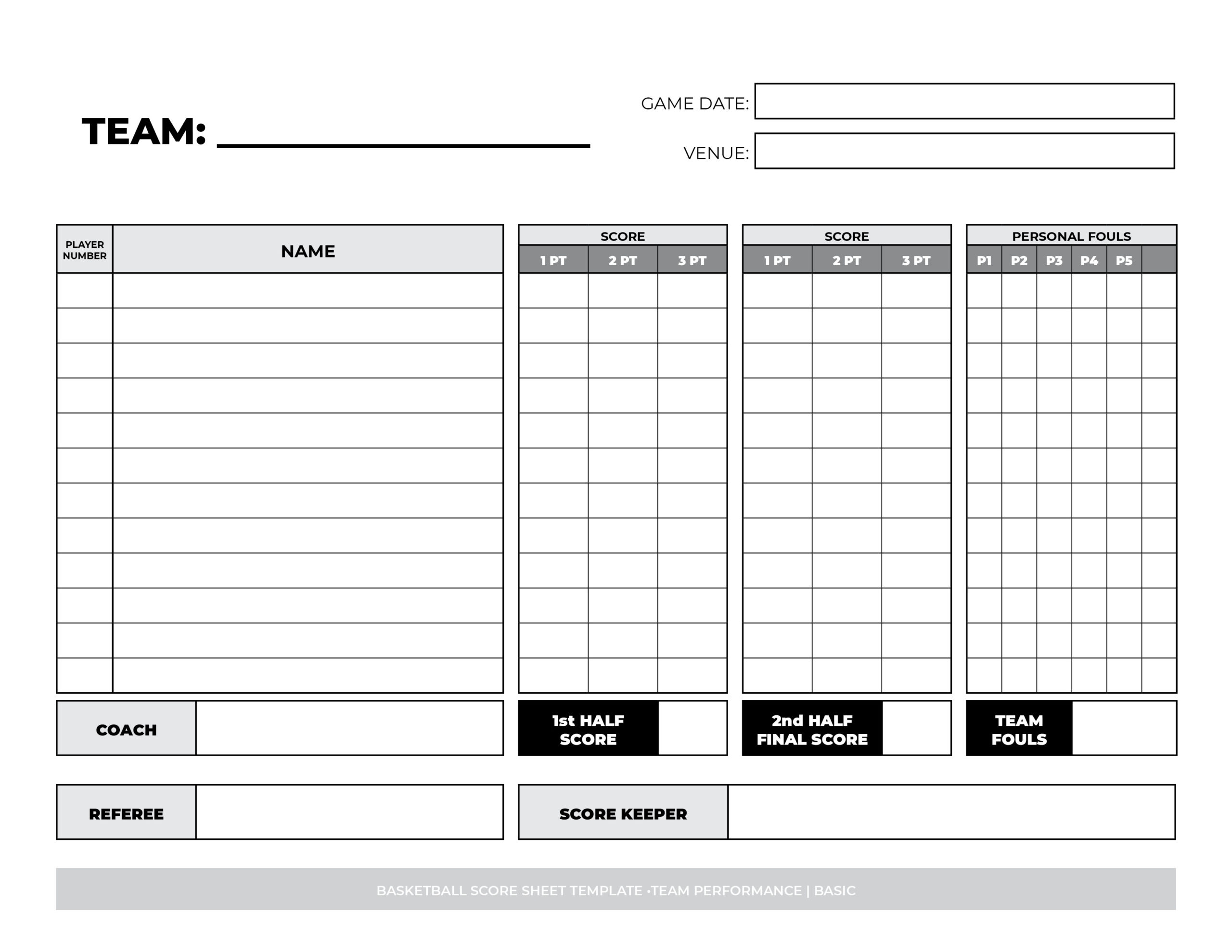 Score Sheets Archives Printerfriendly