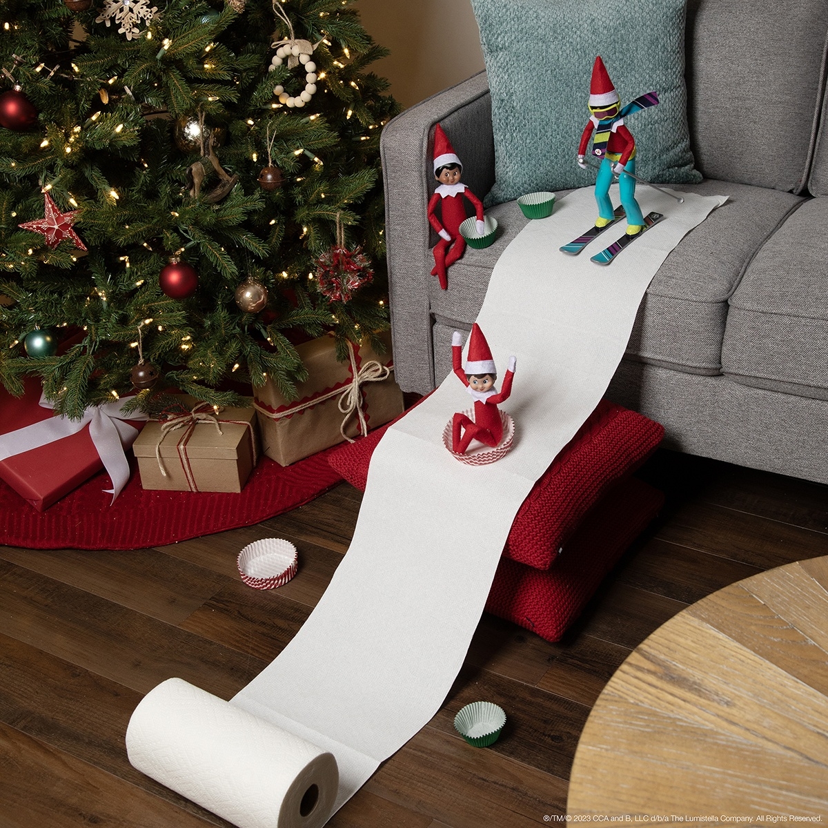 Scout Elf Snow Sports The Elf On The Shelf