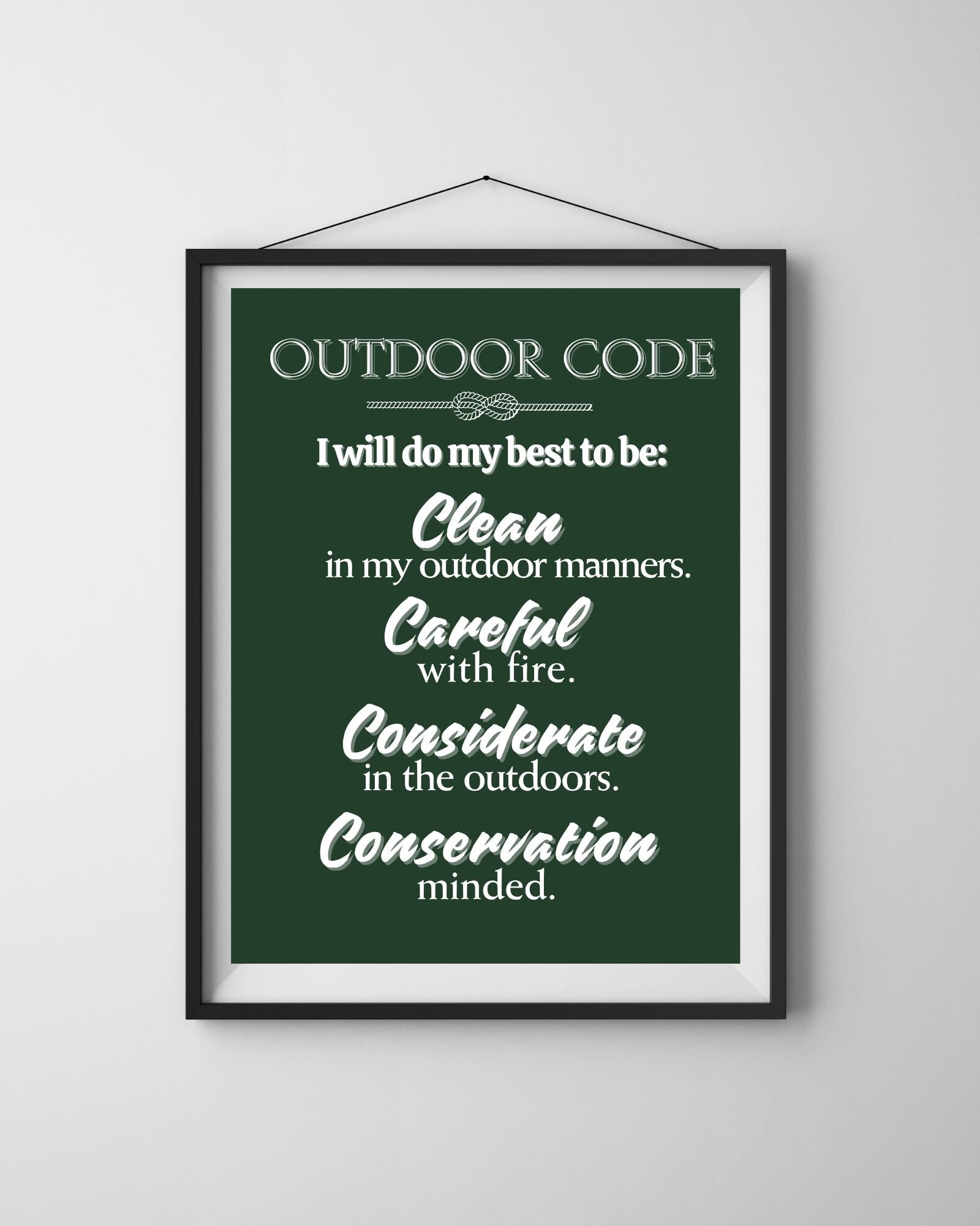 SCOUT PRINT SERIES Digital Download Of Three 8x10 Prints Scout 