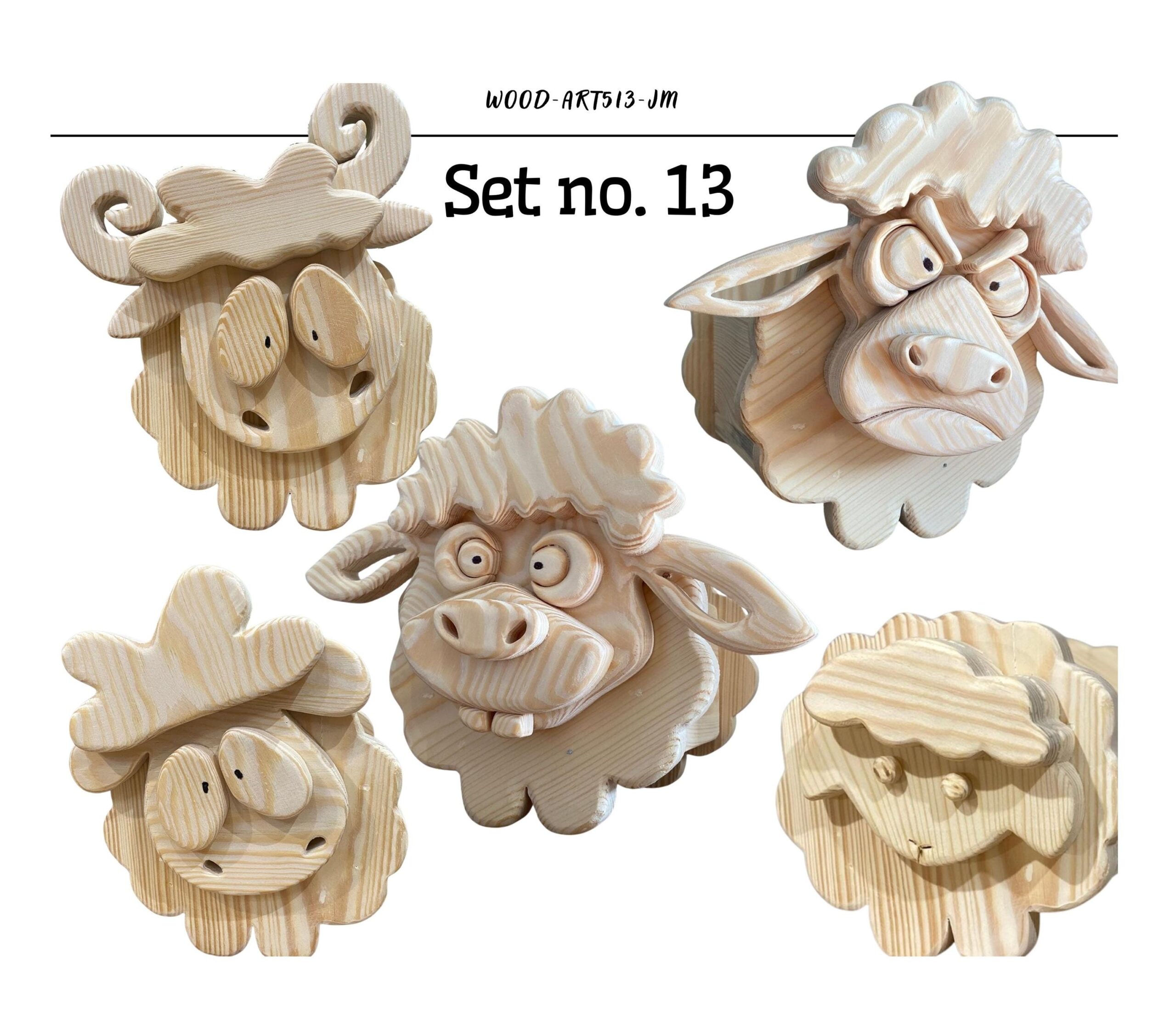 Scroll Saw Sheep Pattern Etsy