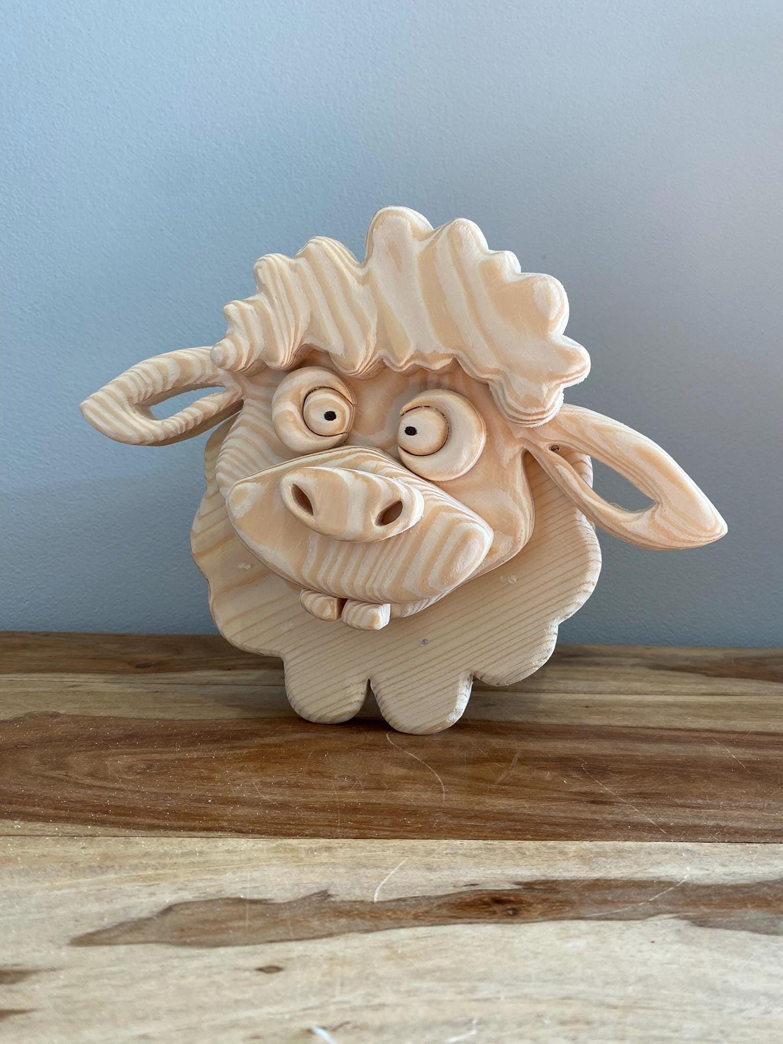free printable sheep scrollsaw pattern