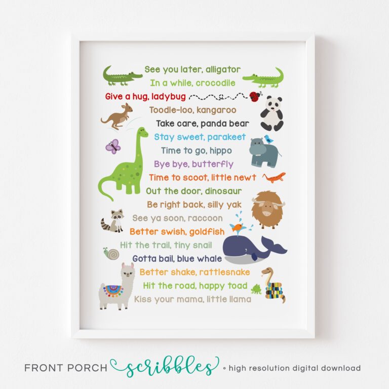 See You Later Alligator Print Goodbye Sign Later Alligator Classroom Art Teacher Gift Playroom Decor Class Poster Preschool Art Kids Etsy