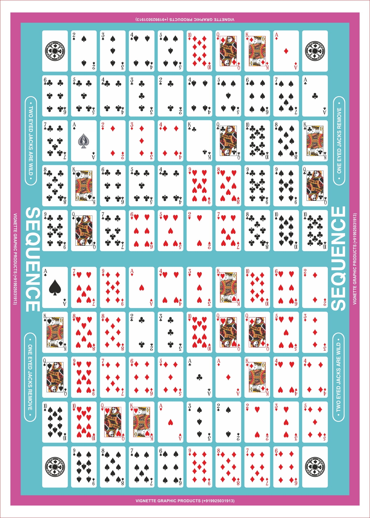 Sequence Game Vignette Prints U0026 Things