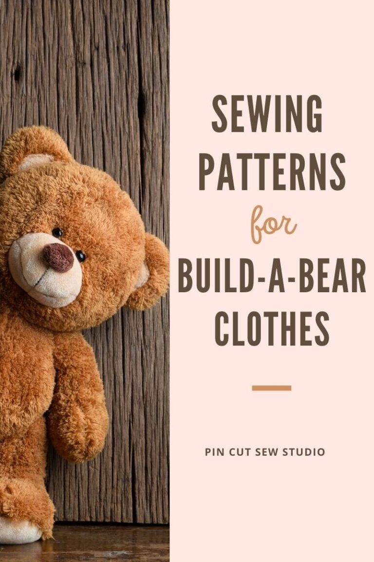 Sewing Patterns For Build A Bear Clothes Pin Cut Sew Studio