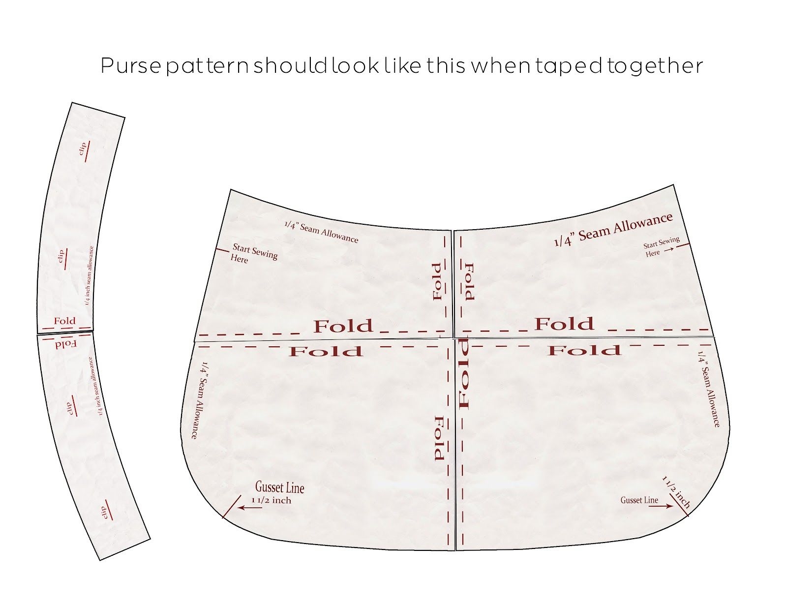 Sewing Patterns For Women 35 Free Sewing Bag Patterns Easy Purse Patterns To Sew Sewing Notions