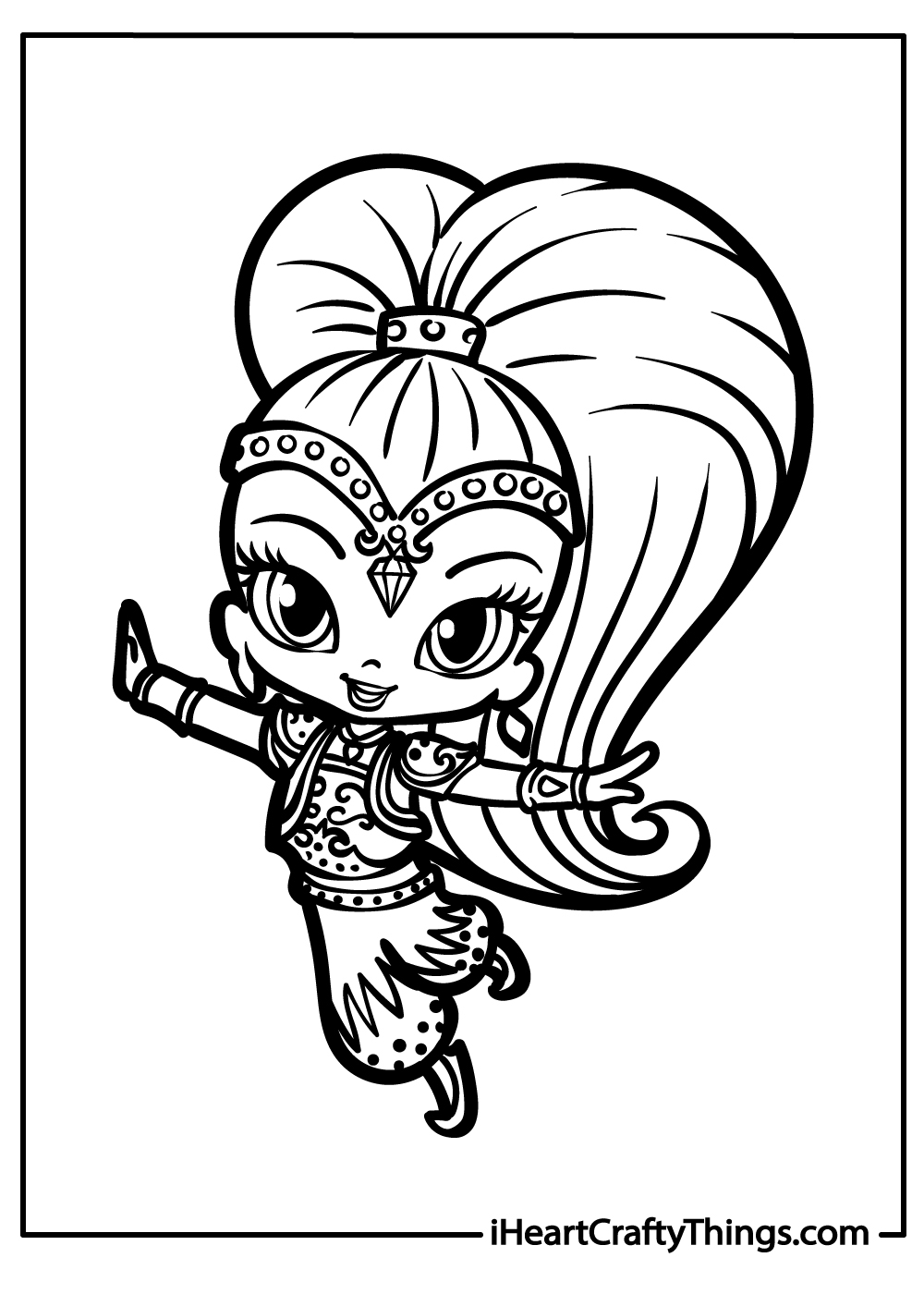 Shimmer And Shine Coloring Pages 100 Free Printables Shimmer And Shine Coloring Pages 100 Free Printables