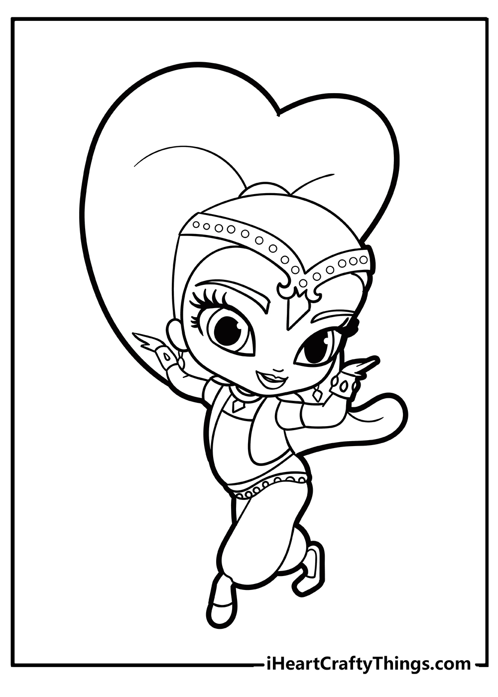 Shimmer And Shine Coloring Pages 100 Free Printables Shimmer And Shine Coloring Pages 100 Free Printables