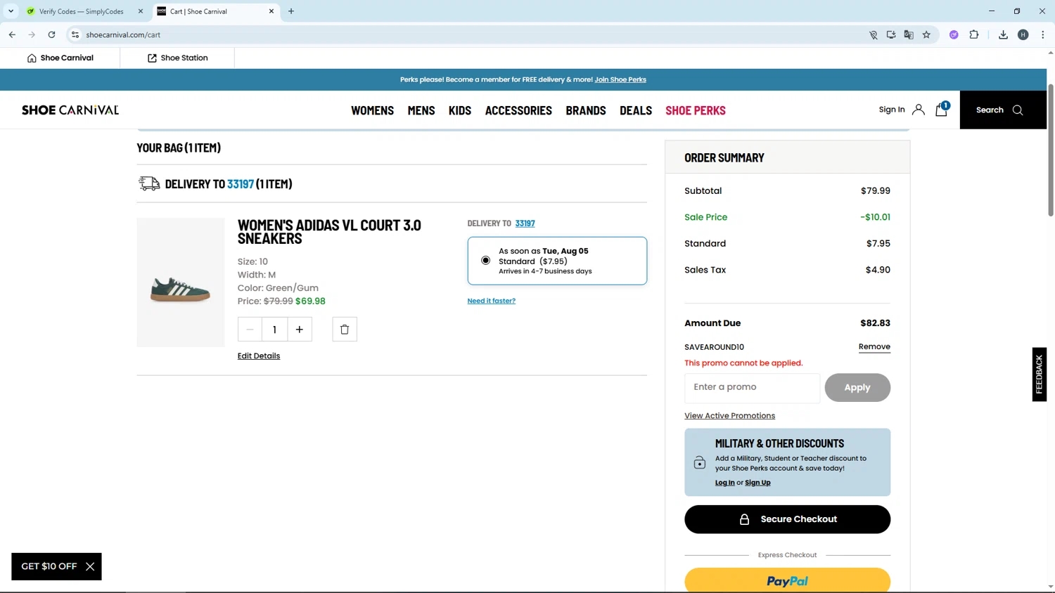 Shoe Carnival Promo Codes 10 Off Verified Aug 2025
