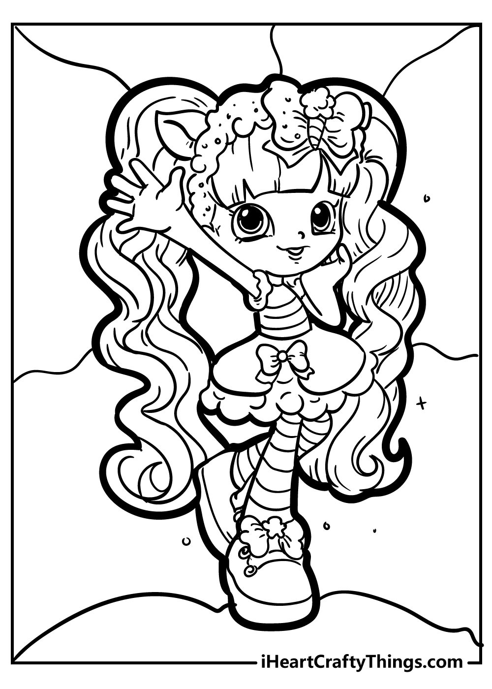 Shopkins Coloring Pages 45 Free Printables 