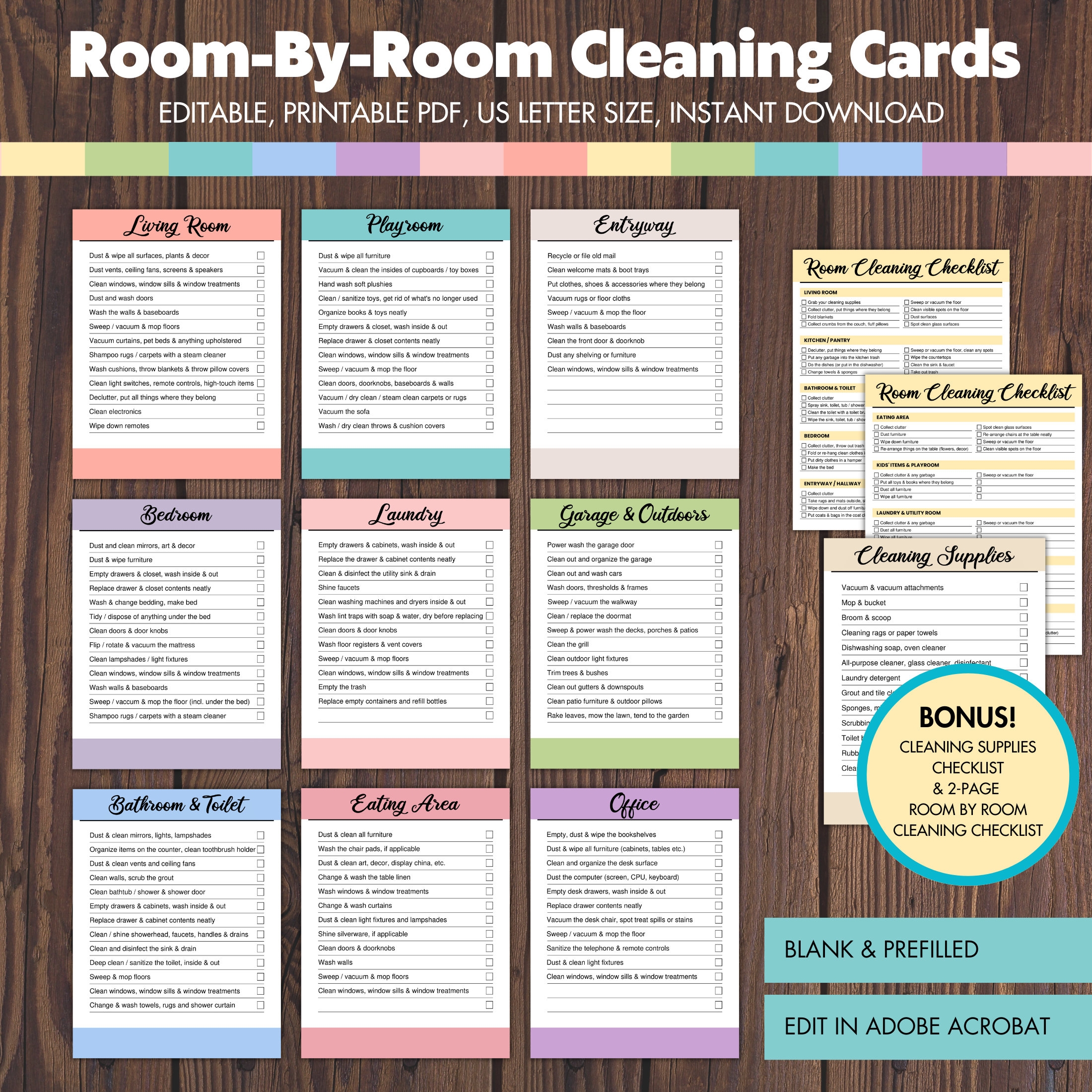 Sidetracked Home Executives Index Cards Etsy
