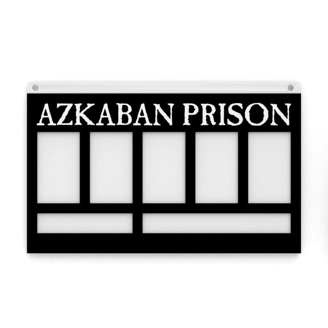 Sign Azkaban Prison Etsy