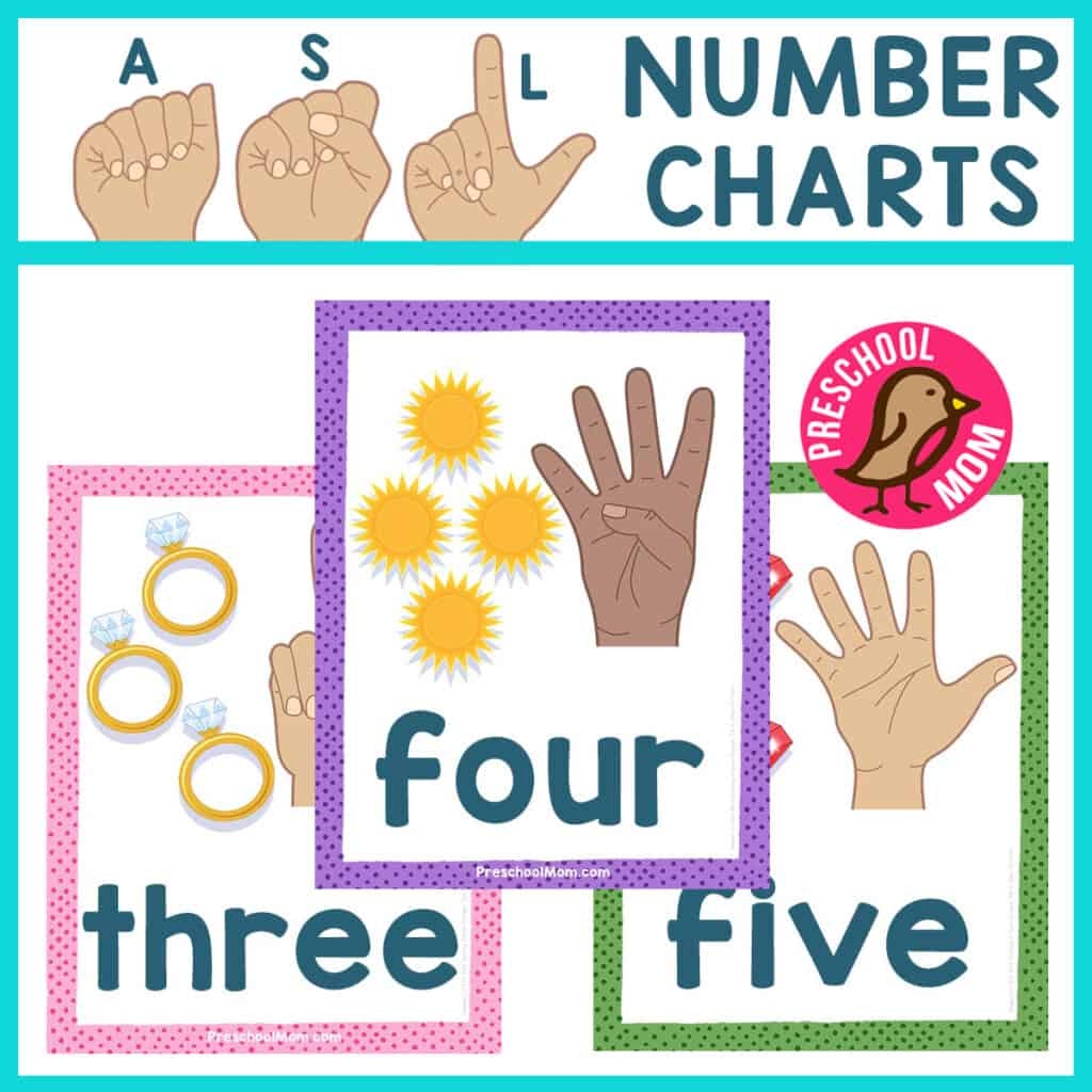 free printable sign language words