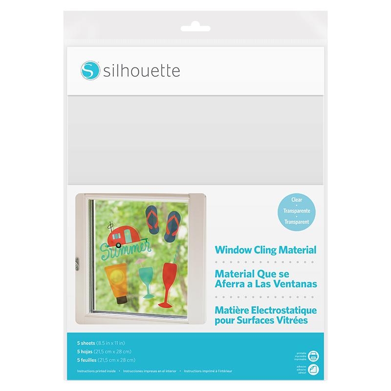 Silhouette Printable Window Cling Material CraftStore Direct