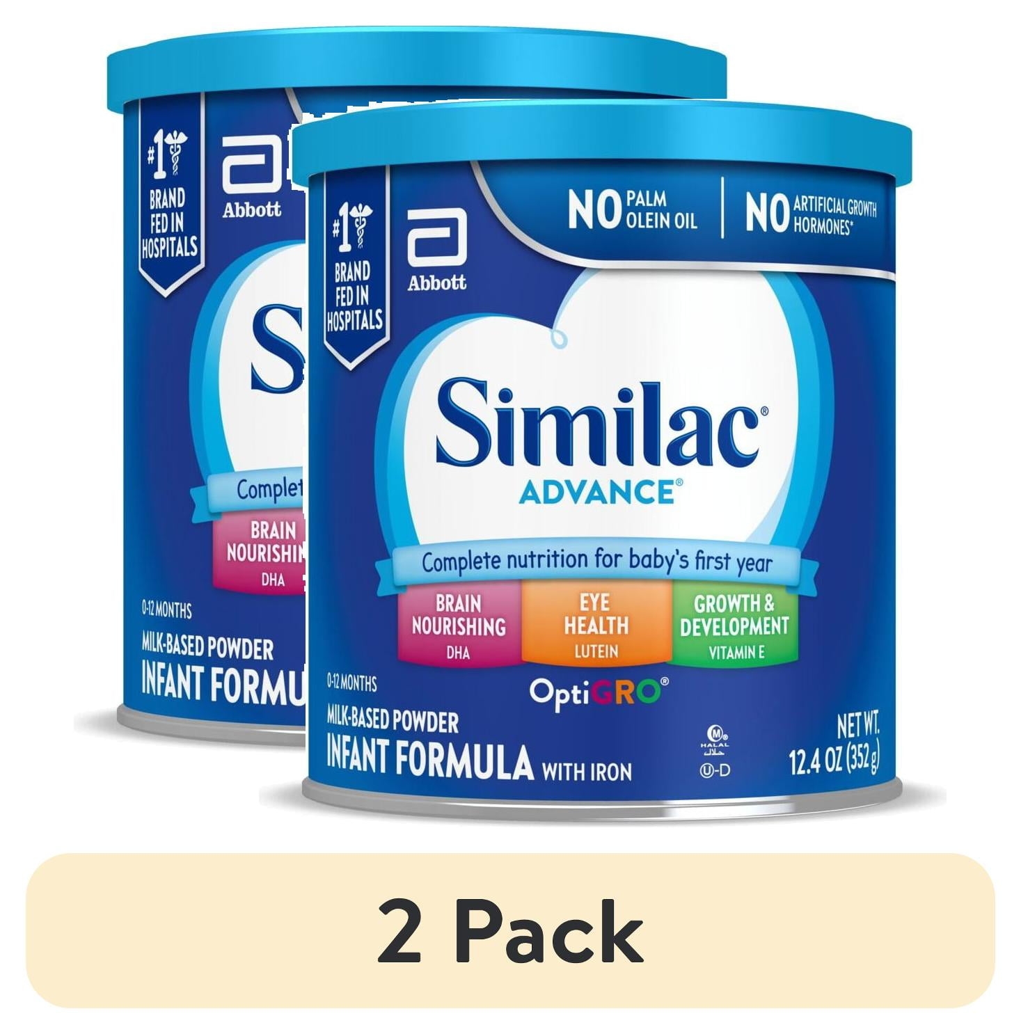 Similac Coupons Walmart Similac Advance Powder Baby Formula With Iron Has DHA Lutein Can