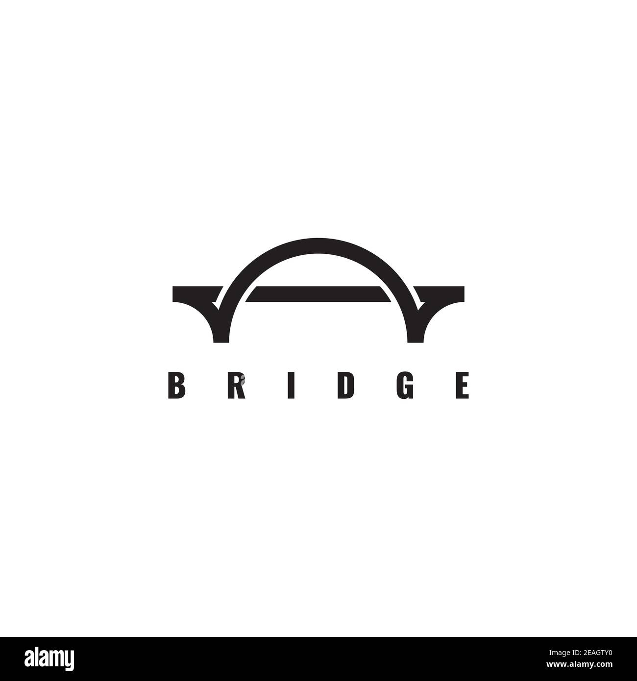 Simple Bridge Logo Design Vector Template Stock Vector Image U0026 Art Alamy Simple Bridge Logo Design Vector Template Stock Vector Image U0026 Art Alamy