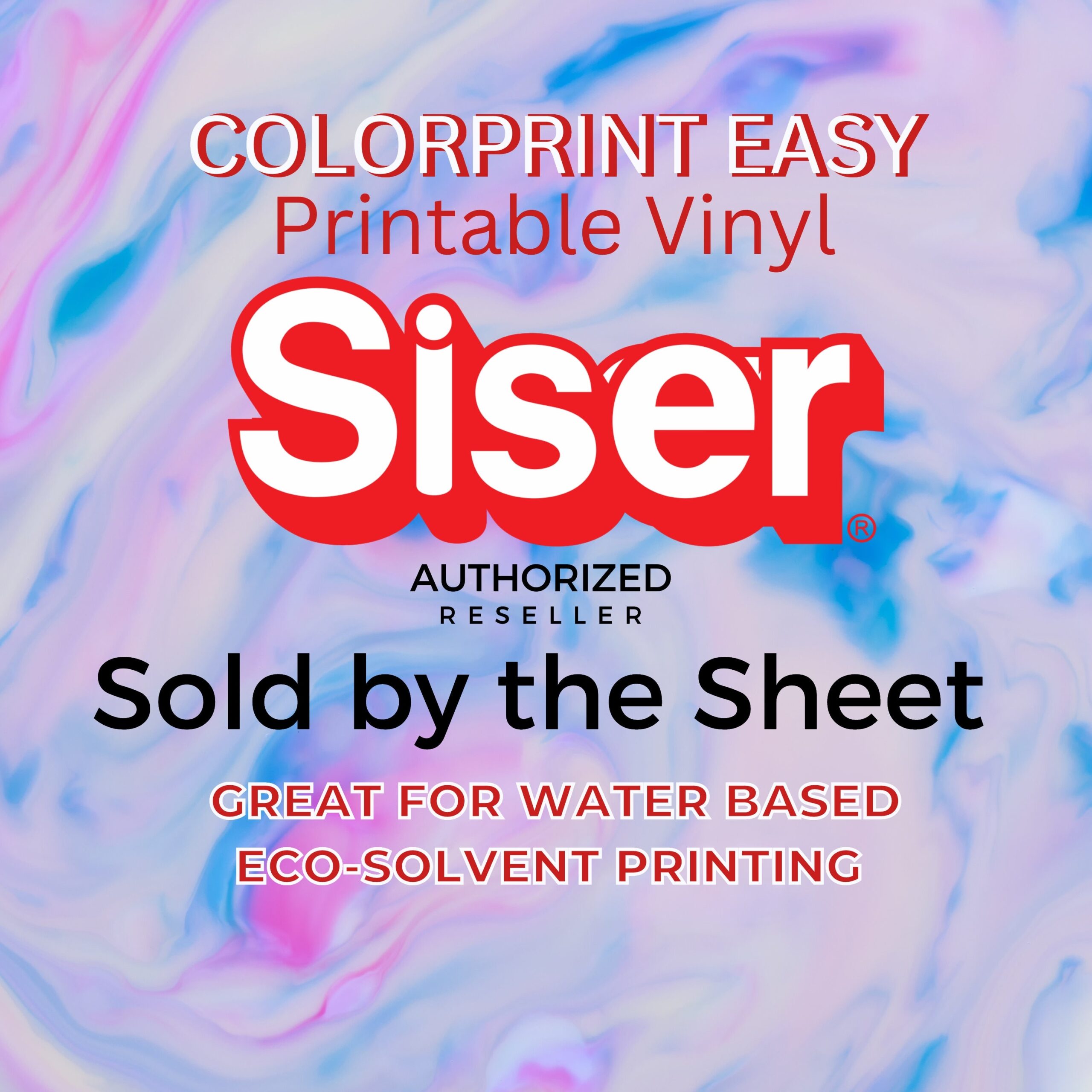 Siser Colorprint Easy 8 5 X 11 Printable Vinyl Sheets T shirts Eco Solvent Transfers Svg Png Etsy