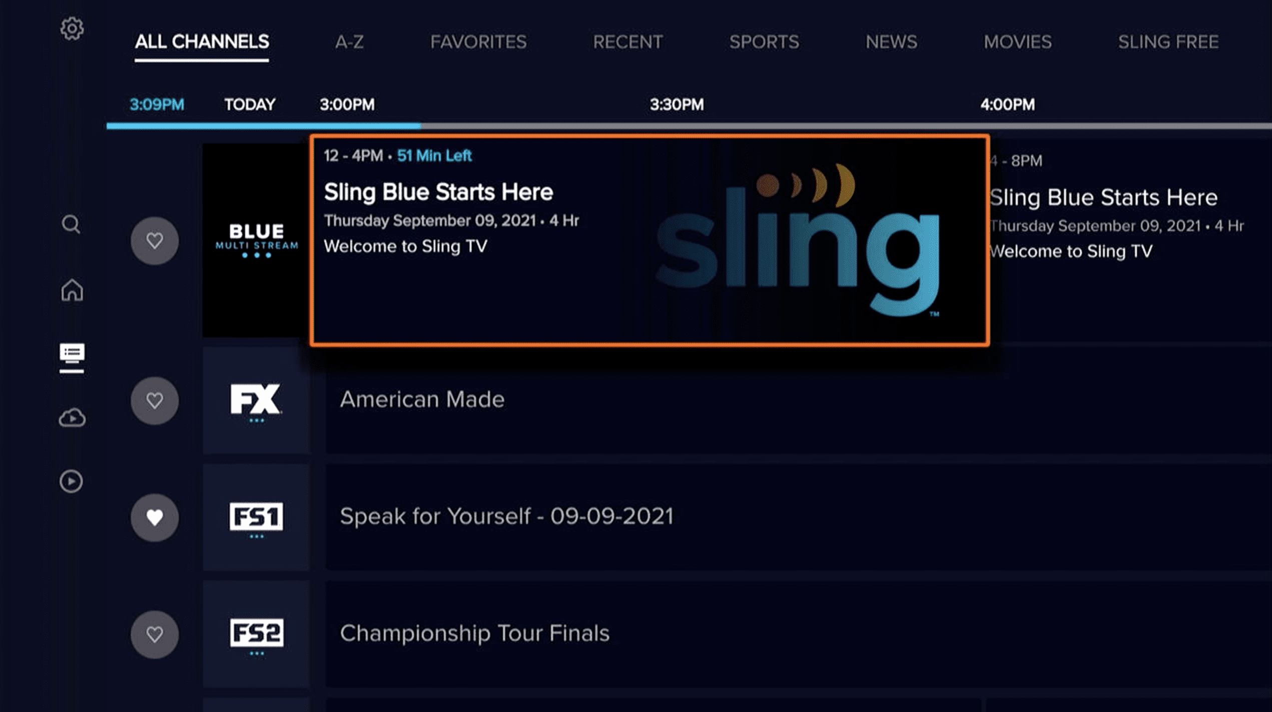 Sling Sign Up Free Trial