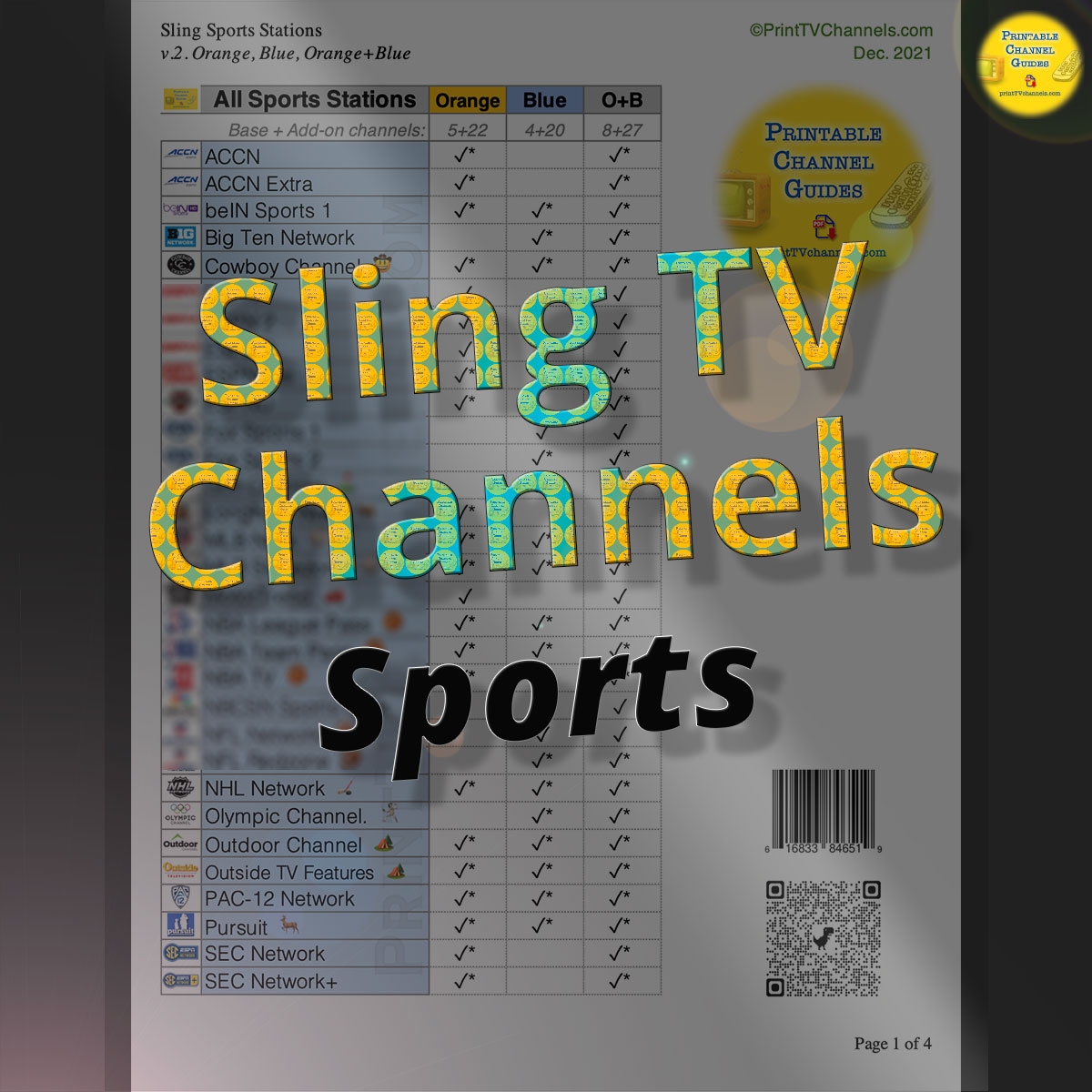 Sling TV Guide Live Sports Stations And Sports Add Ons 