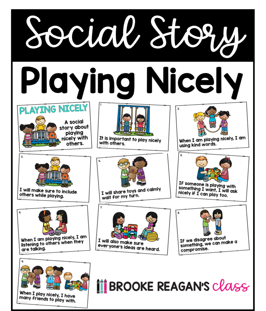Social Story Playing Nicely Brooke Reagan s Class Social Story Playing Nicely Brooke Reagan s Class