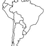 South America Blank Map And Country Outlines GIS Geography