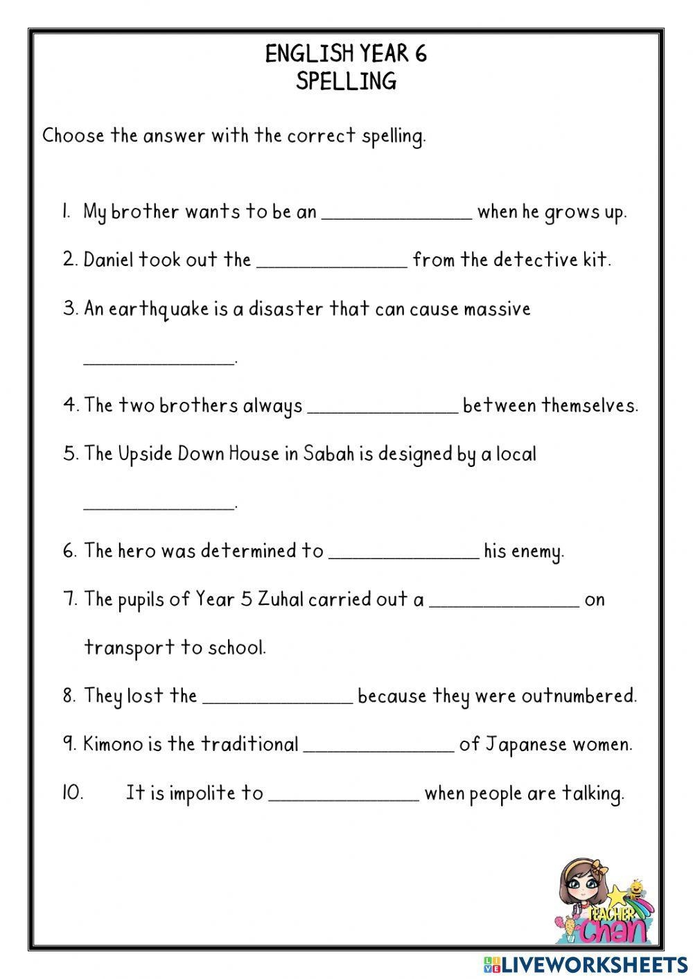 free printable spelling lists grade 6 free printable spelling lists grade 6
