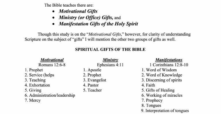 Spiritual Gifts Living Water Living Water Experience God Build Community And Fulfill Your Purpose Tillamook Oregon