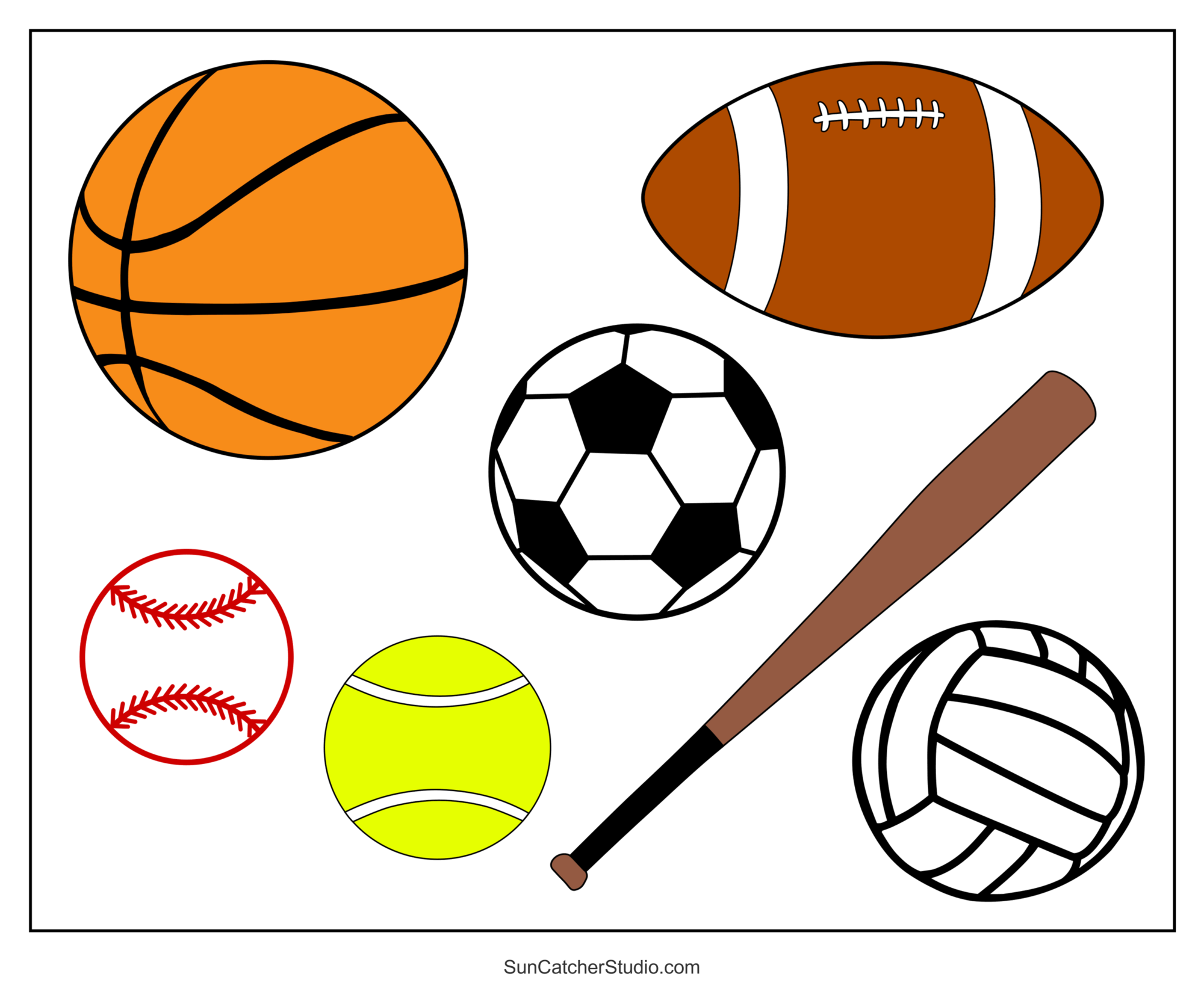 Sports And Ball Patterns And Clip Art Printable Stencils Free Printables Monograms Design Tools Patterns U0026 DIY Projects Sports And Ball Patterns And Clip Art Printable Stencils Free Printables Monograms Design Tools Patterns U0026 DIY Projects