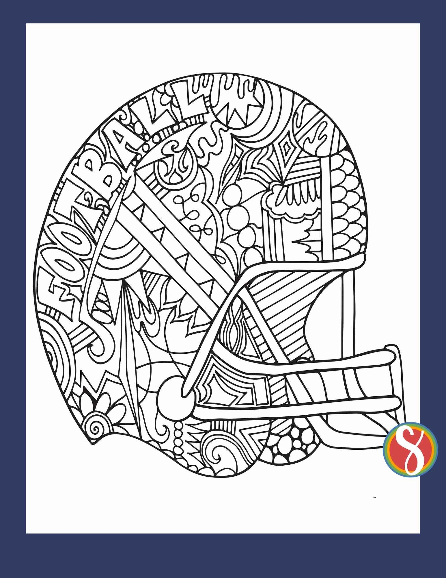 Sports Free Coloring Pages Stevie Doodles