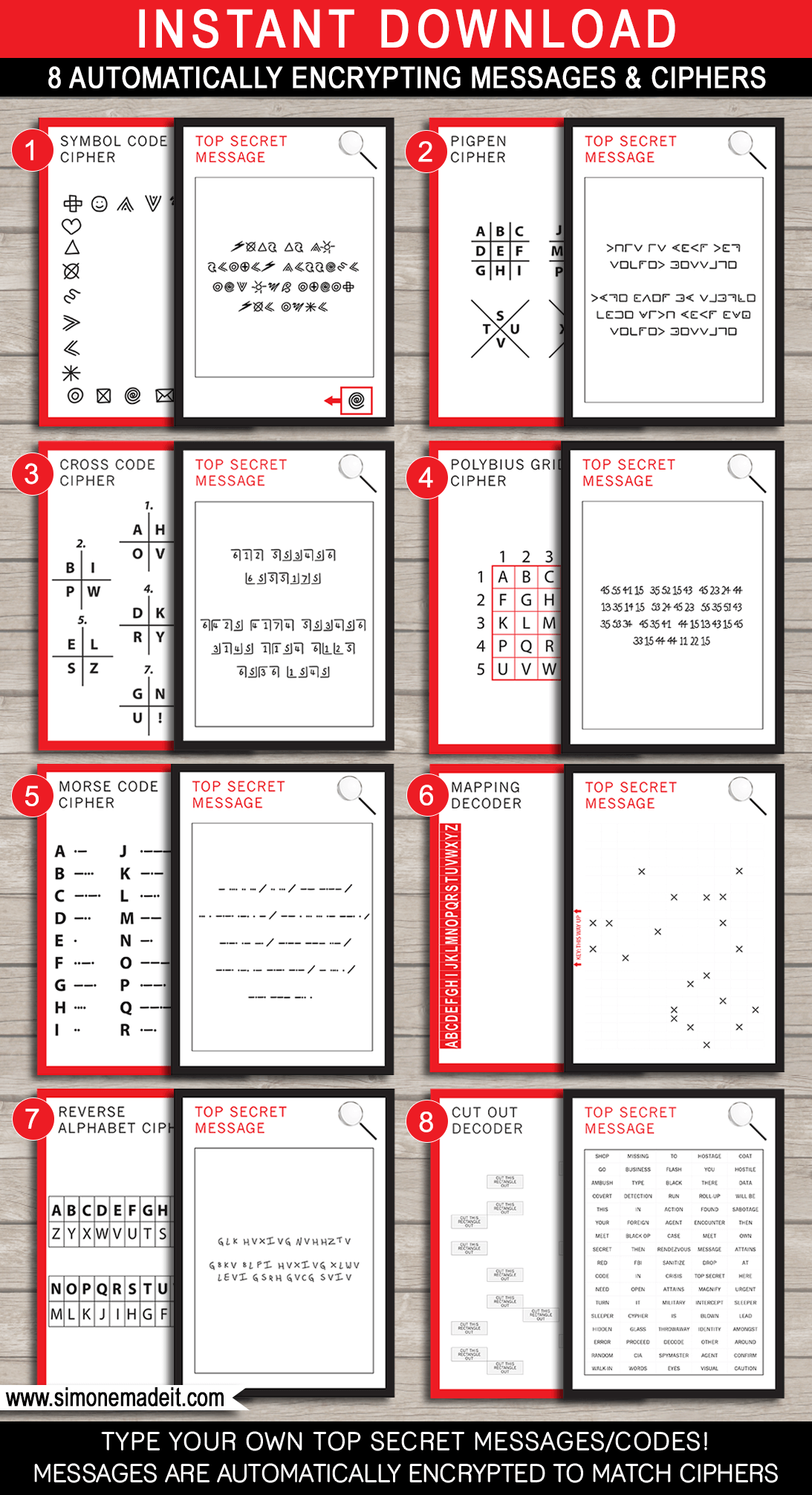 printable ciphers for kids printable ciphers for kids