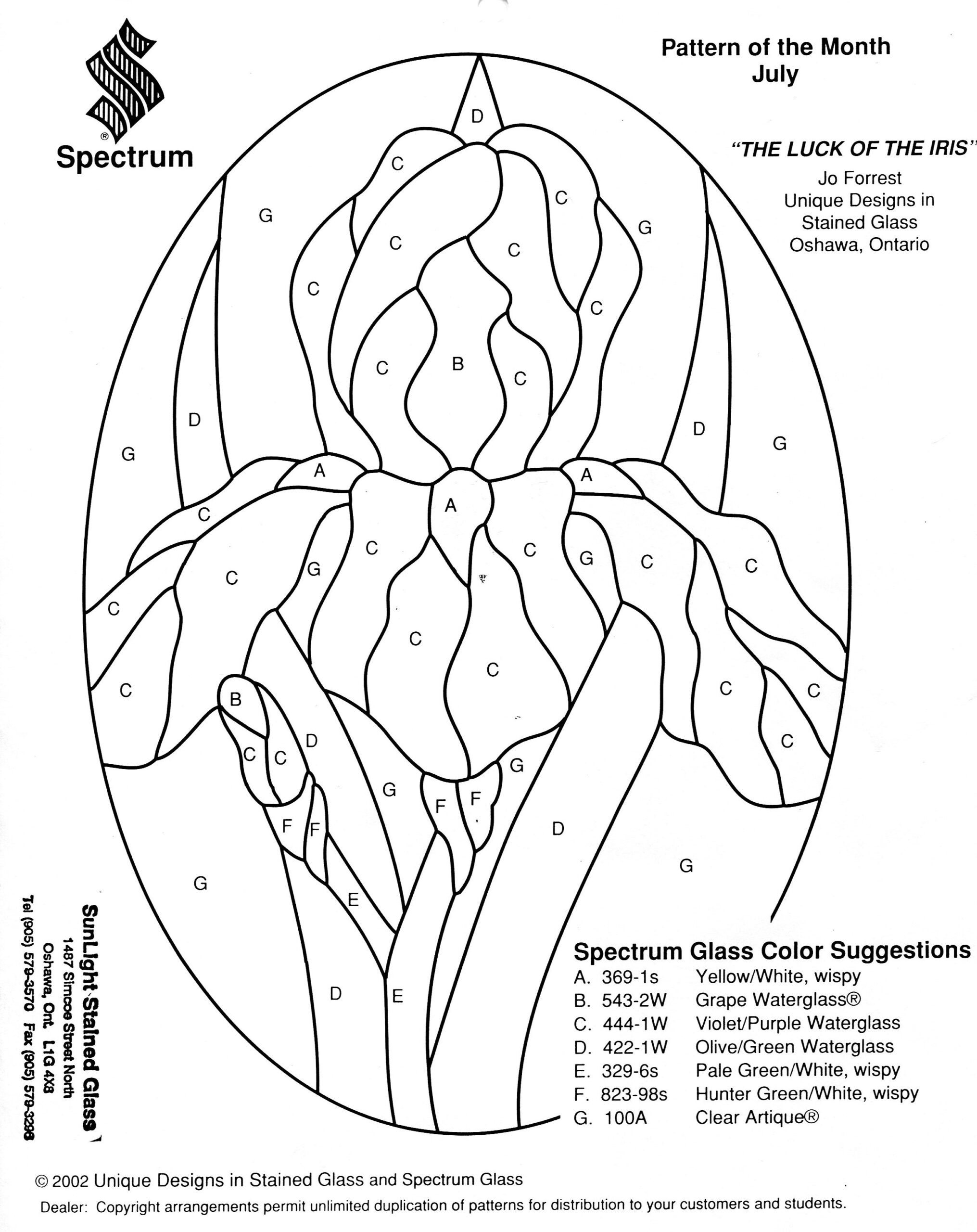 printable stained glass patterns