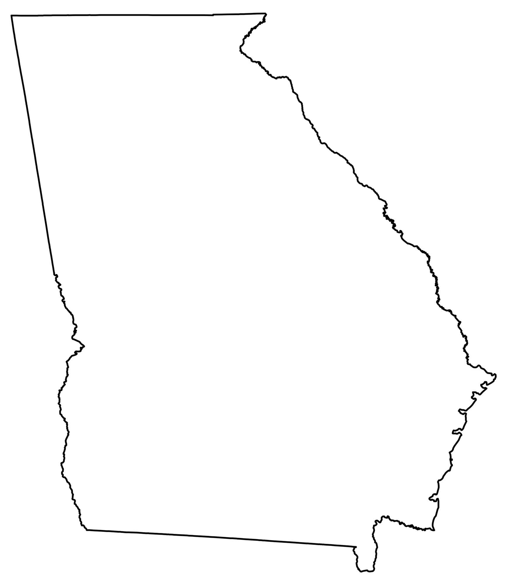 united states map outline printable