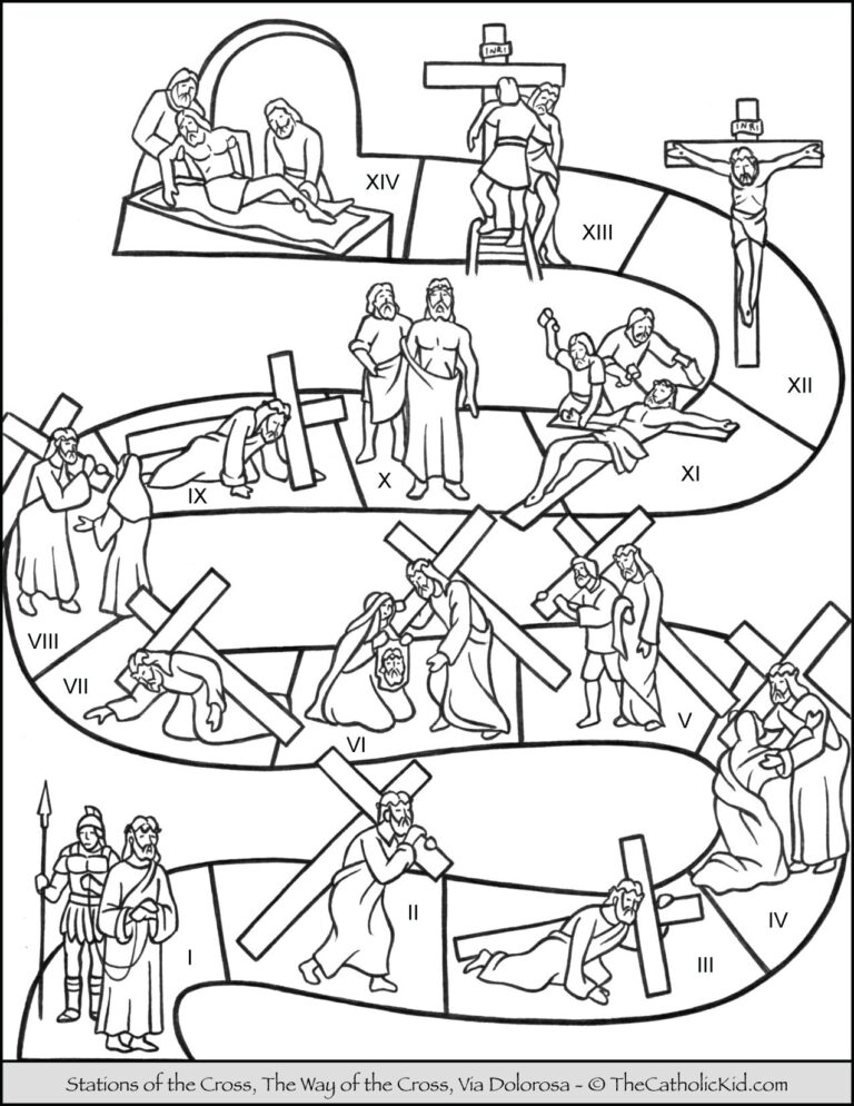 Stations Of The Cross For Children The Way Of The Cross Via Dolorosa