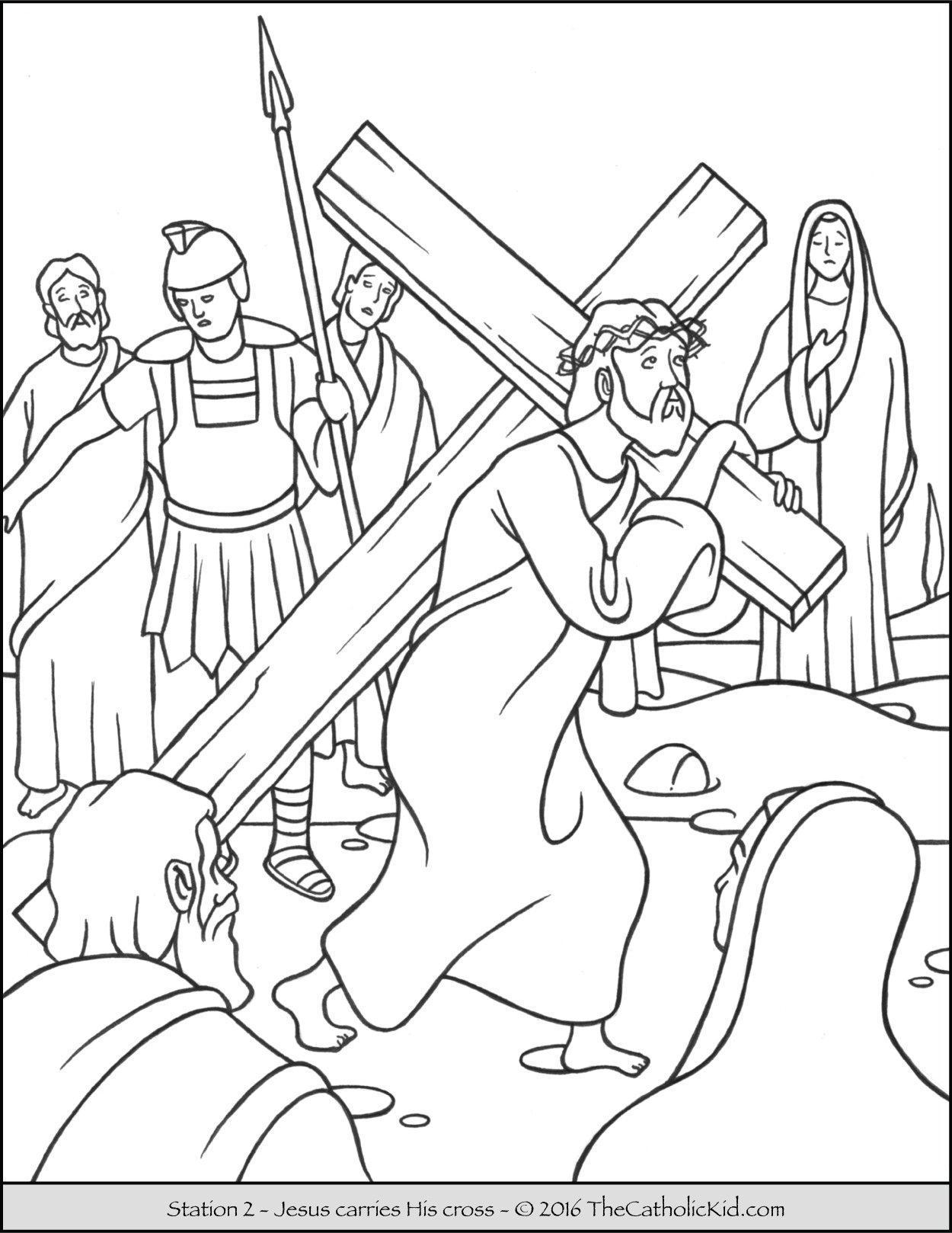 stations of the cross prayers printable