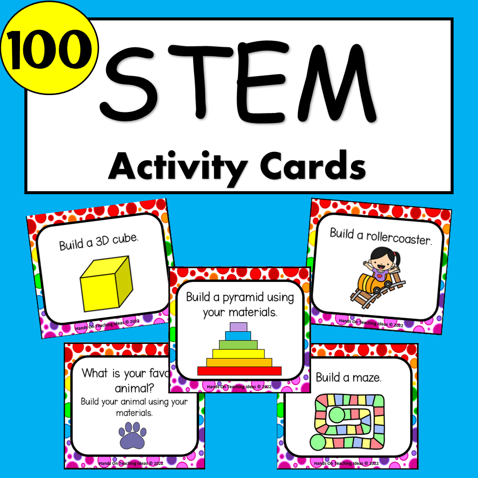 free printable stem challenge cards free printable stem challenge cards