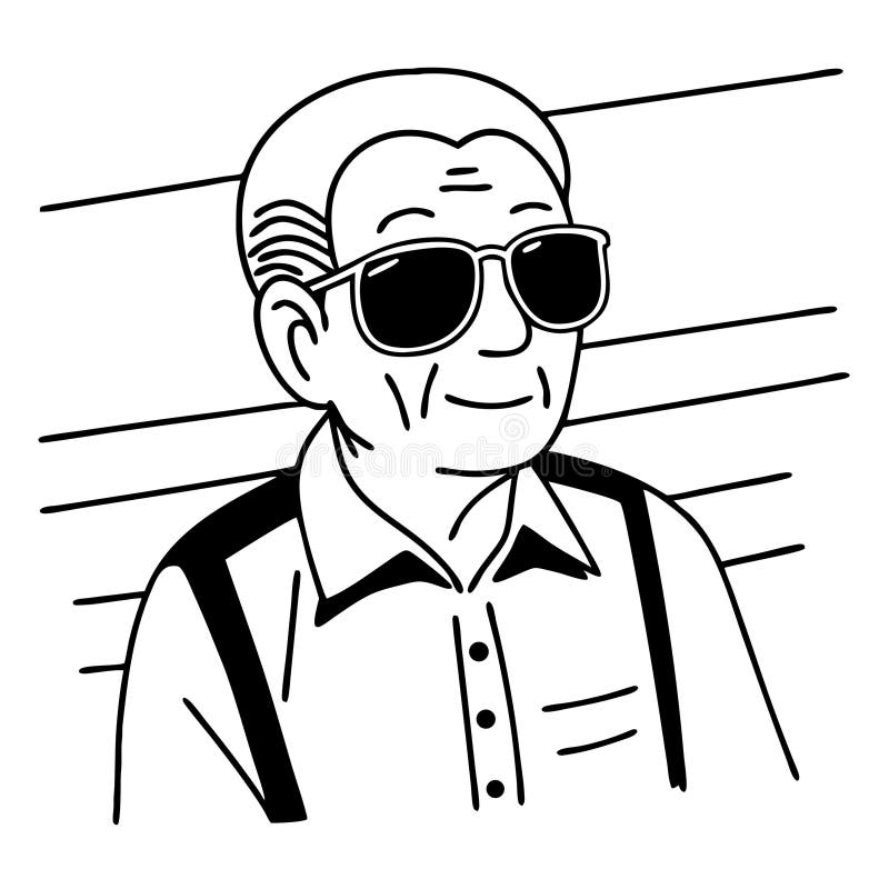 Stickers Elderly Stock Illustrations 138 Stickers Elderly Stock 