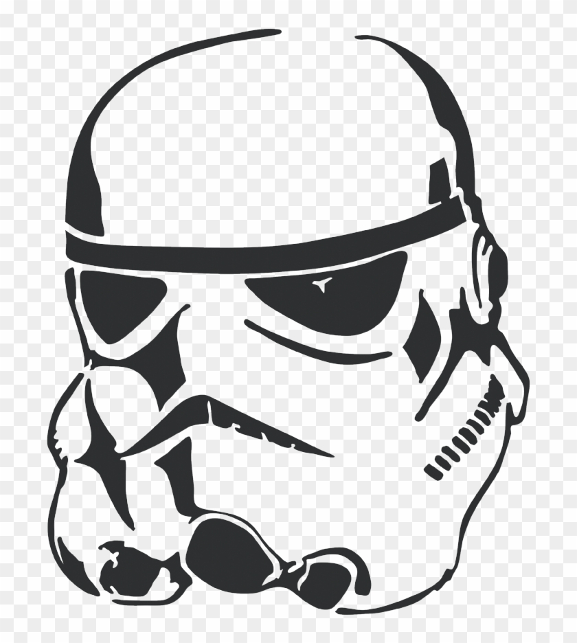 Stormtrooper Pumpkin Carving Pattern Png Download Clones 