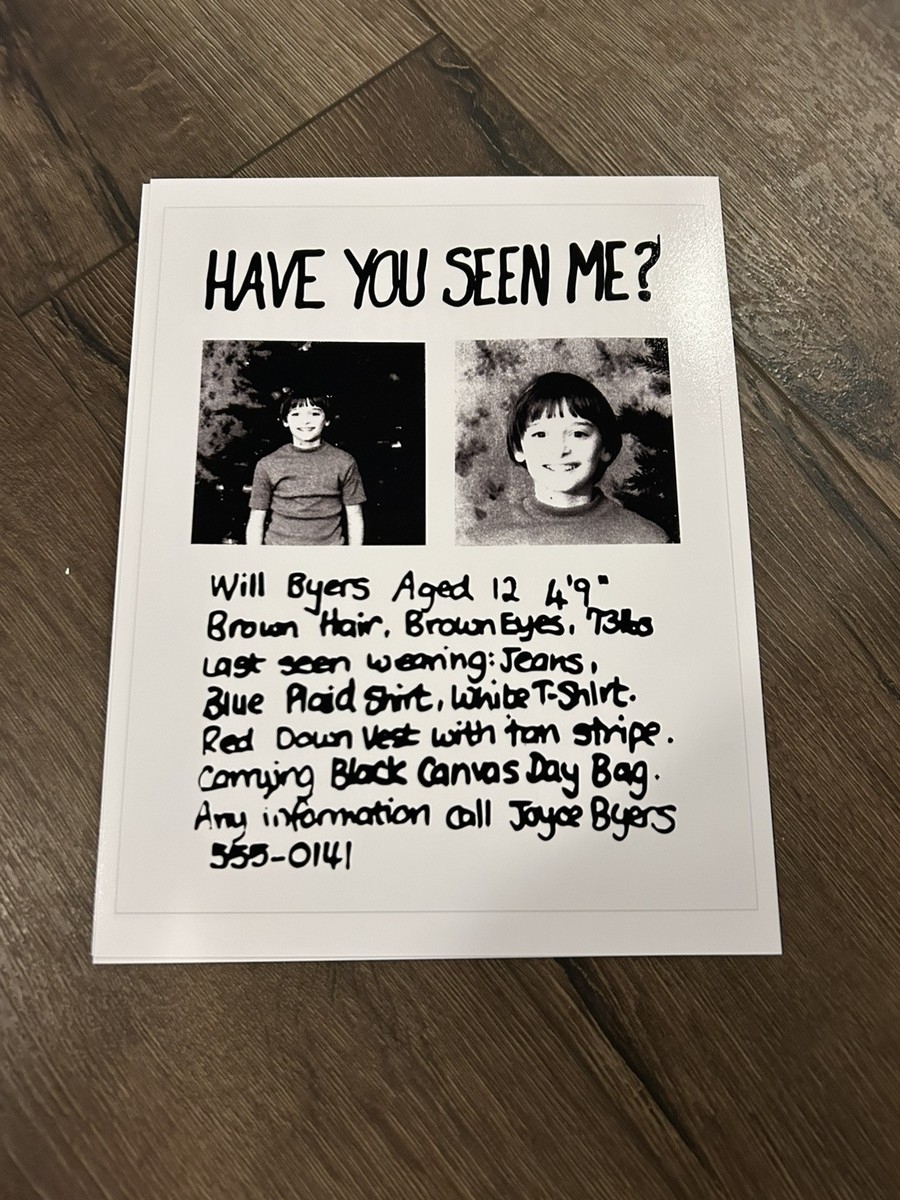 STRANGER THINGS Art Print Photo Poster 11 X 14