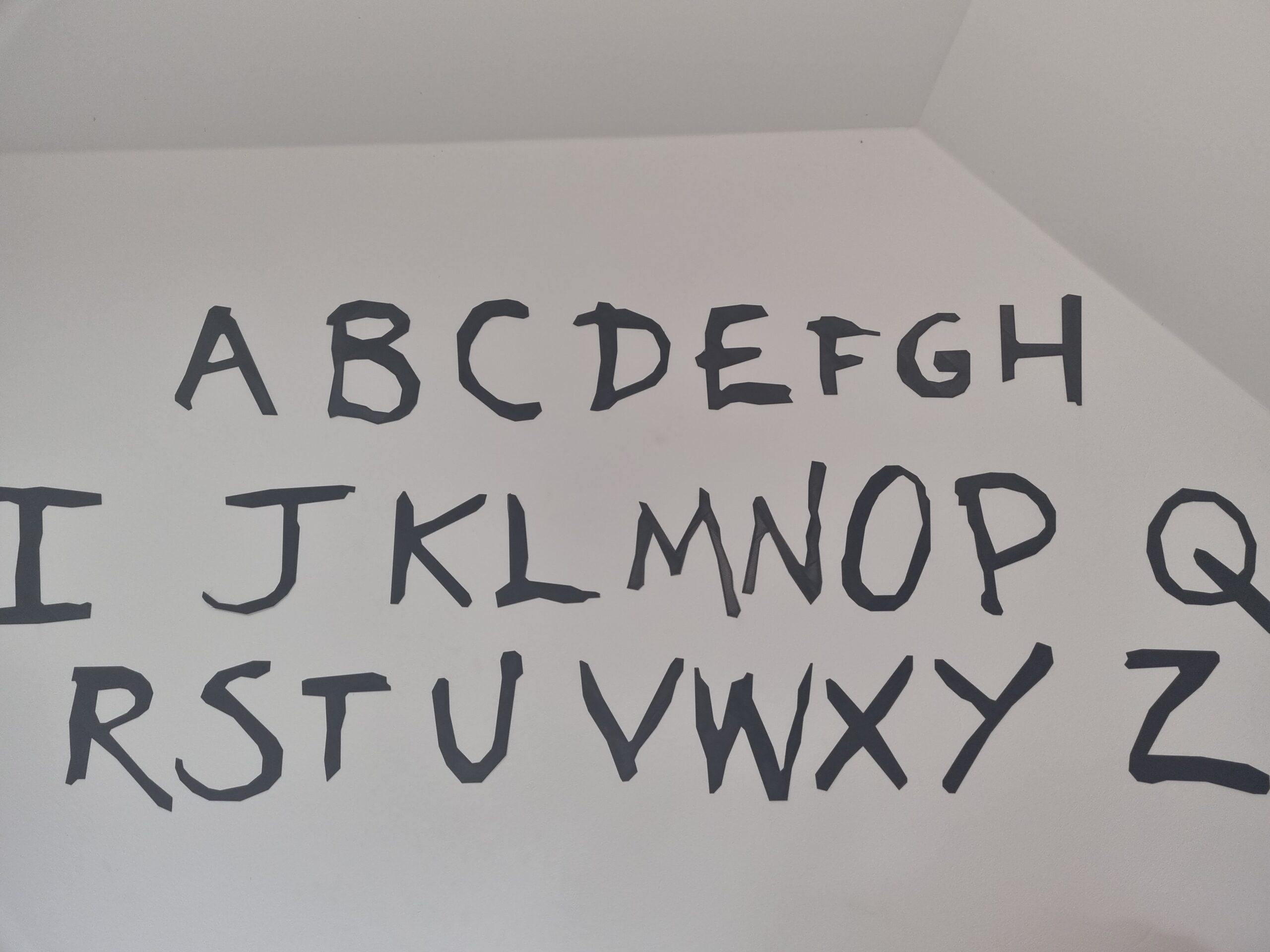 Stranger Things Letters