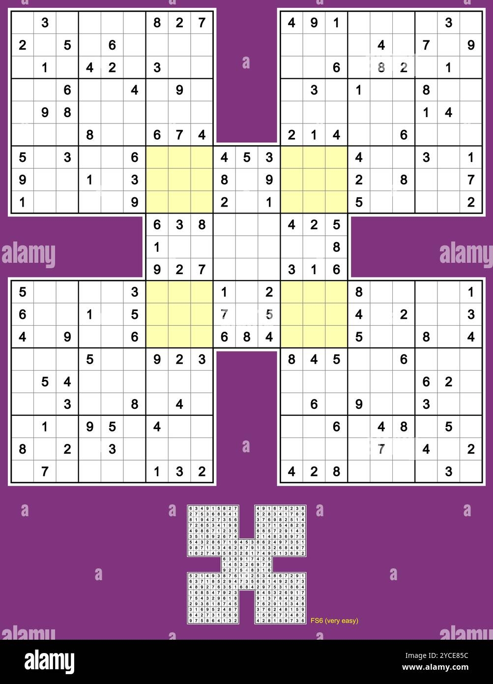 Sudoku Illustration Hi res Stock Photography And Images Alamy