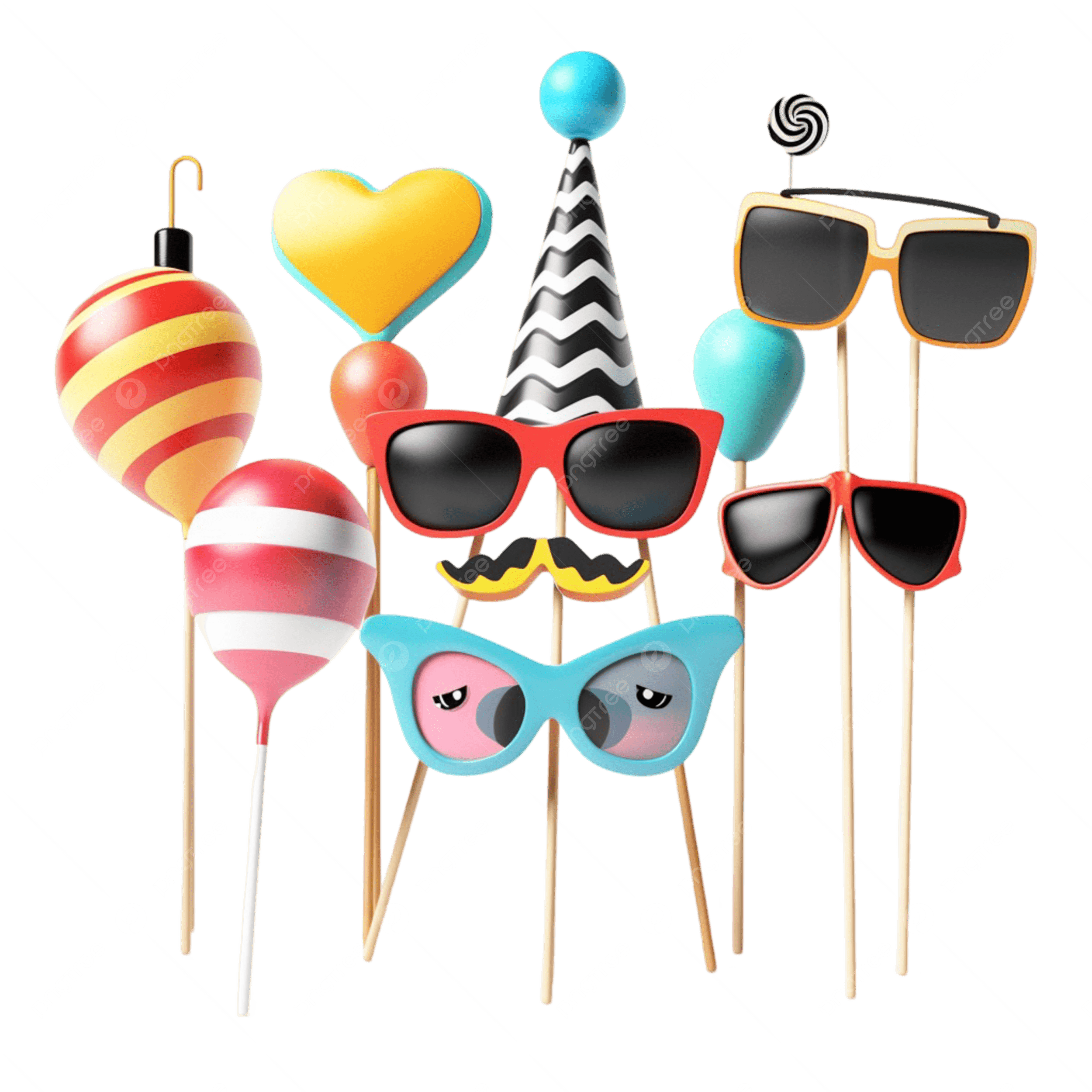 free photo booth props printable pdf