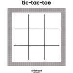 Summer Tic Tac Toe Childhood Magic