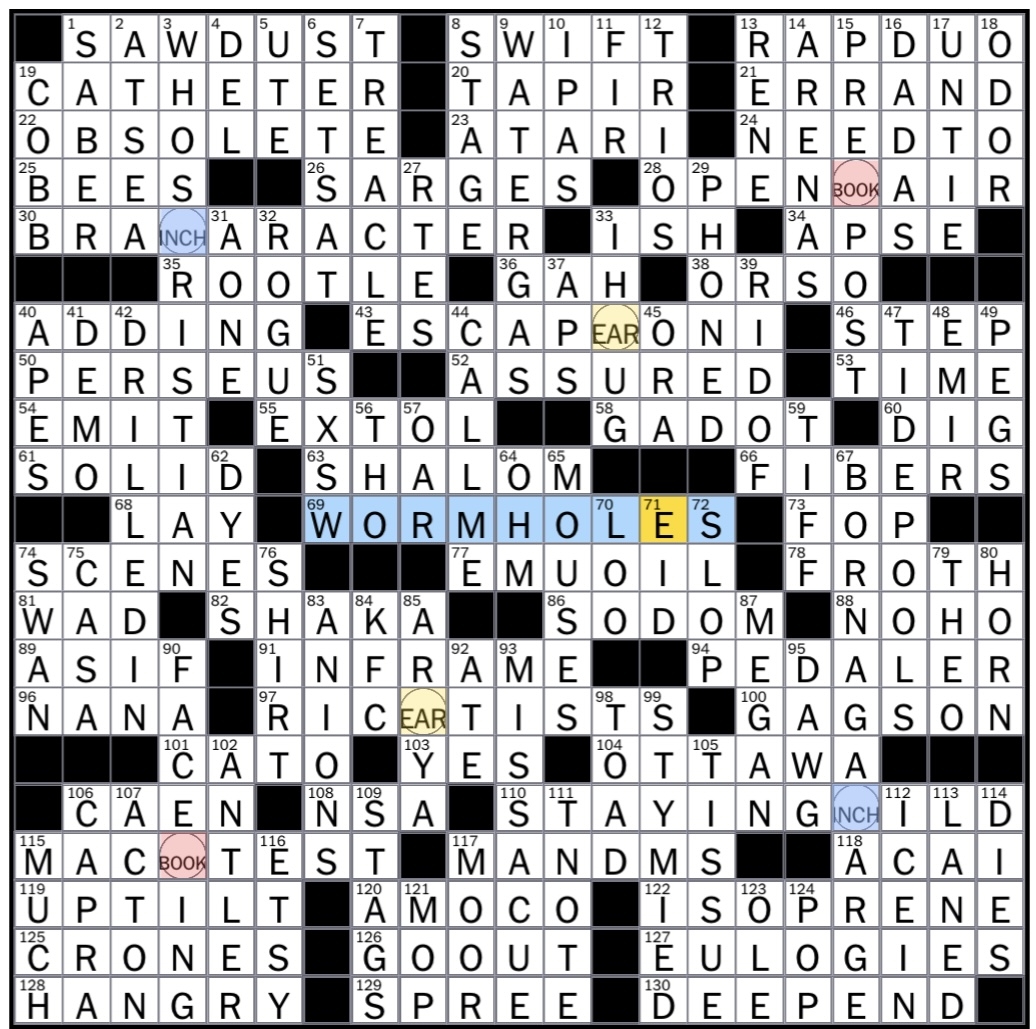 printable ny times crossword