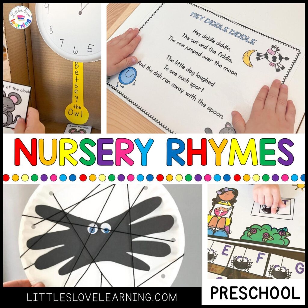 Super Fun Preschool Nursery Rhymes Activities Math U0026 Literacy  Super Fun Preschool Nursery Rhymes Activities Math U0026 Literacy