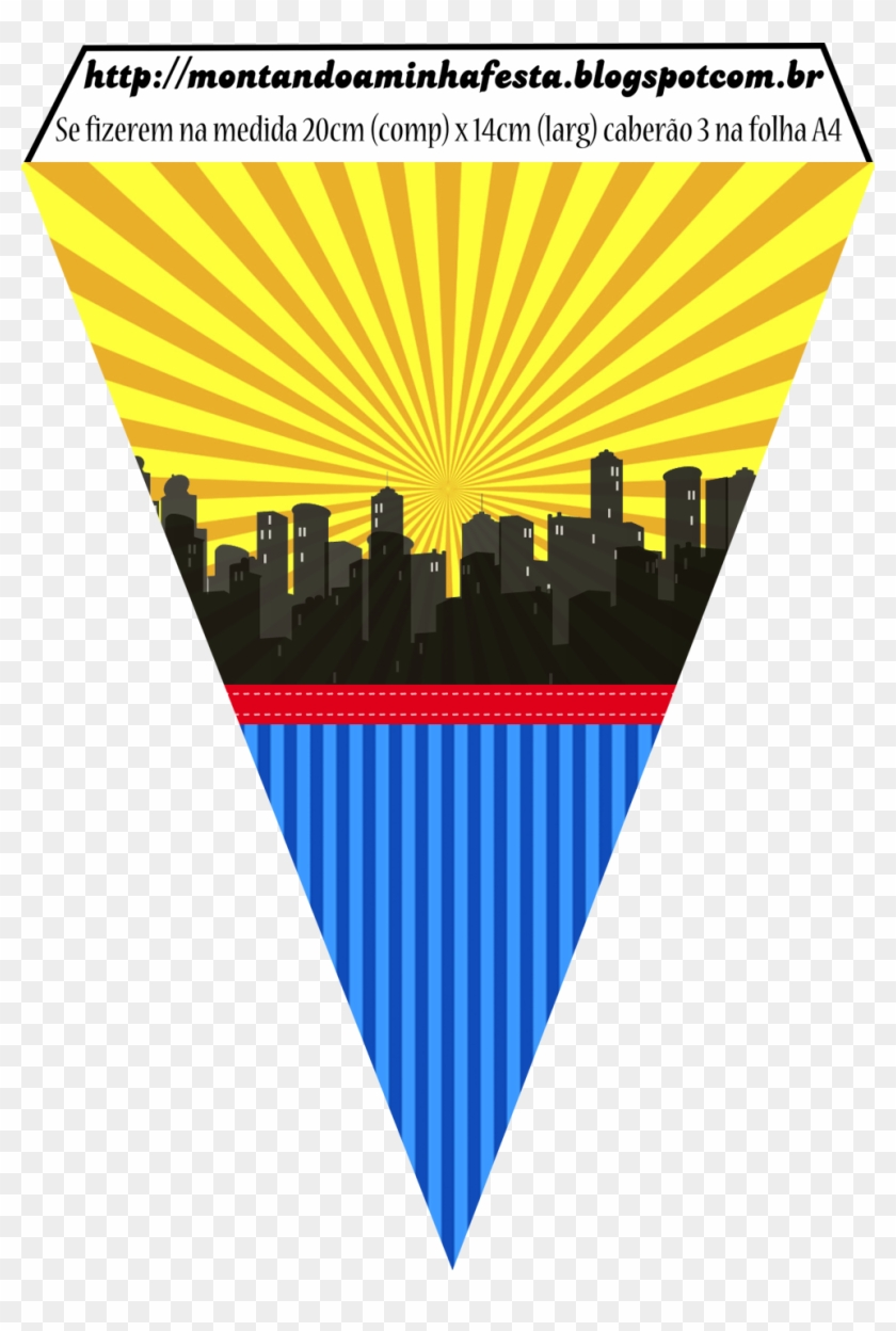 Superheroes Free Printable Banner Bandeirola Vingadores Free 