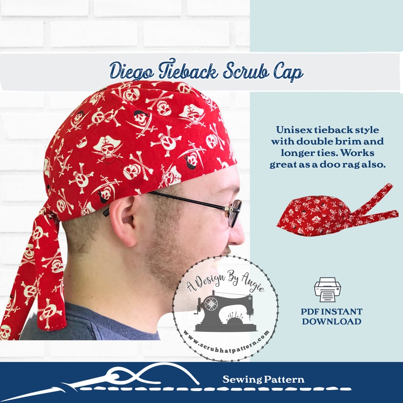 Surgical Scrub Cap Sewing Patterns Surgical Scrub Cap Sewing 