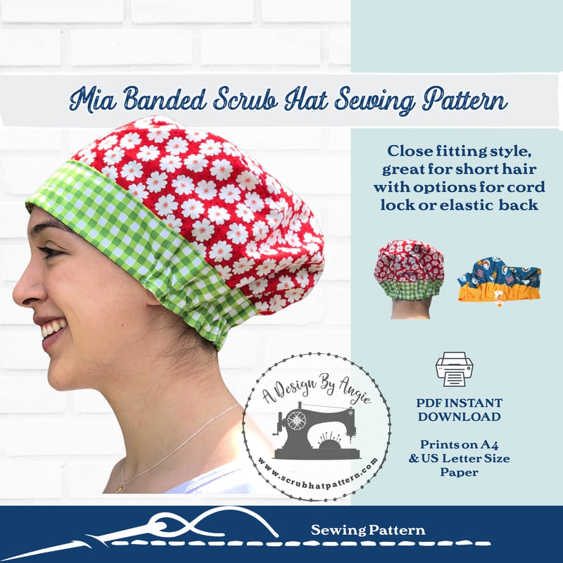 Surgical Scrub Cap Sewing Patterns Surgical Scrub Cap Sewing 