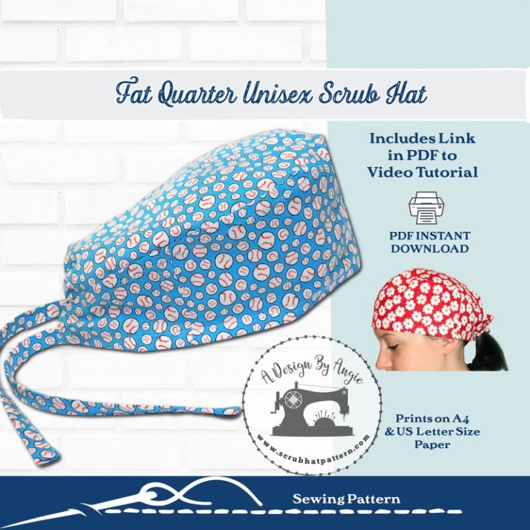 Surgical Scrub Cap Sewing Patterns Surgical Scrub Cap Sewing 