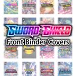 Sword U0026 Shield Series FRONT Binder Covers Pokemon TCG Organize 