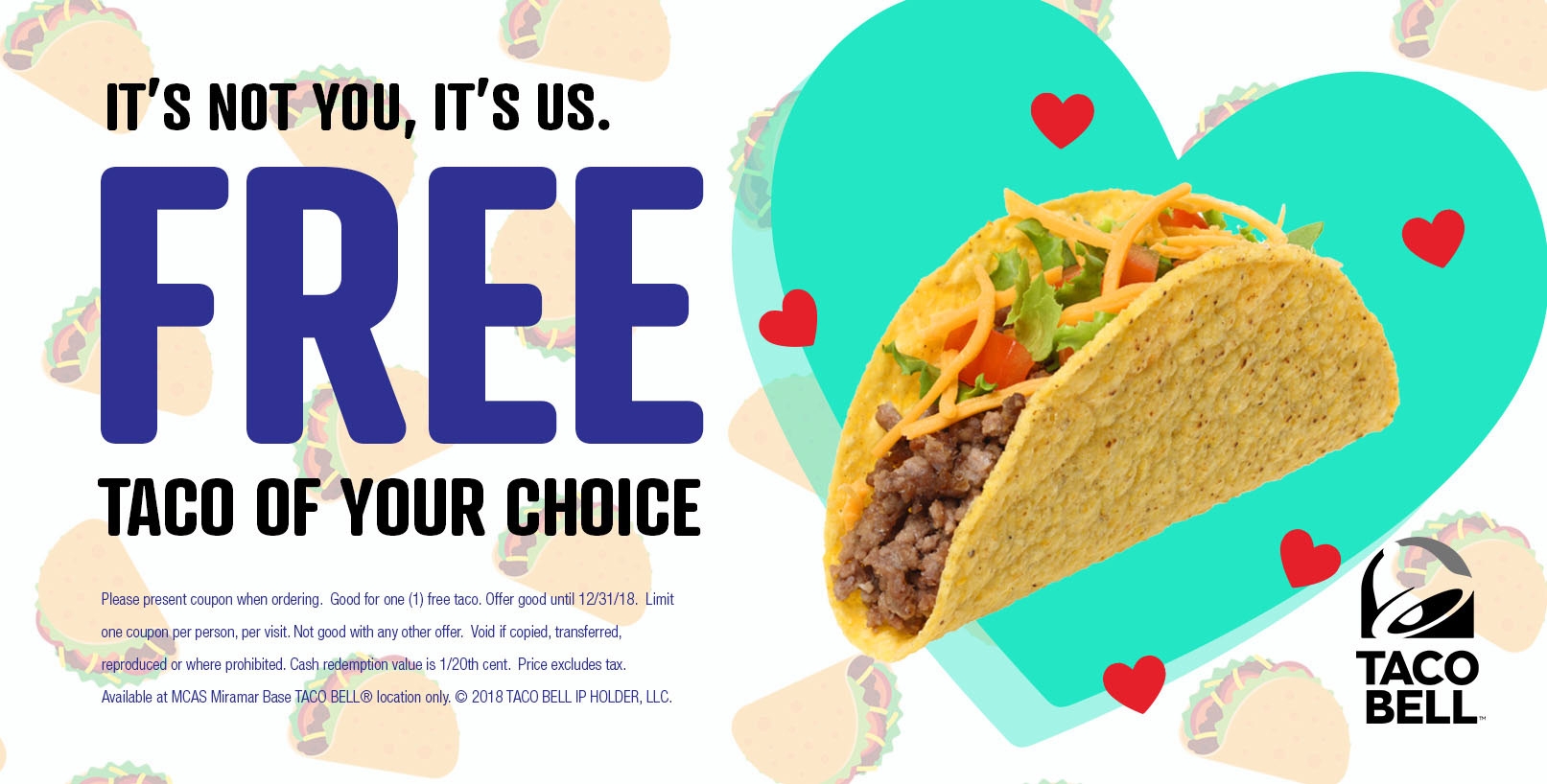 Taco Bell Coupons 2 Images Behance Taco Bell Coupons 2 Images Behance