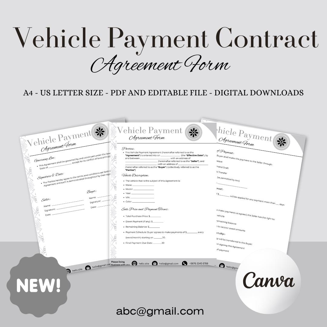 Take Over Payments Agreement Etsy